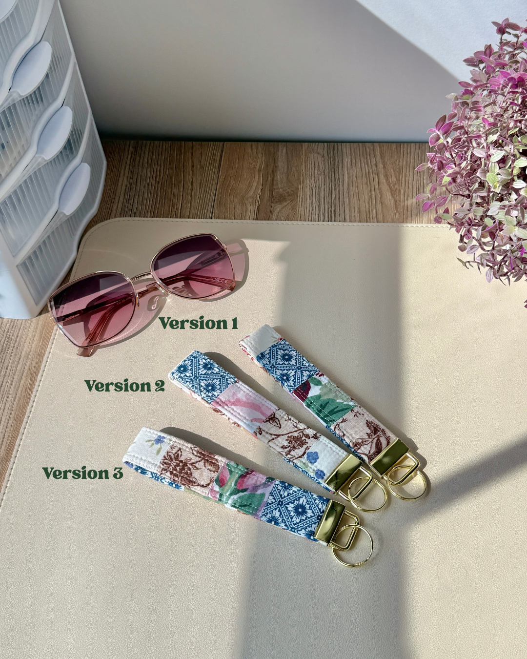 Demeter Patchwork Wristlet