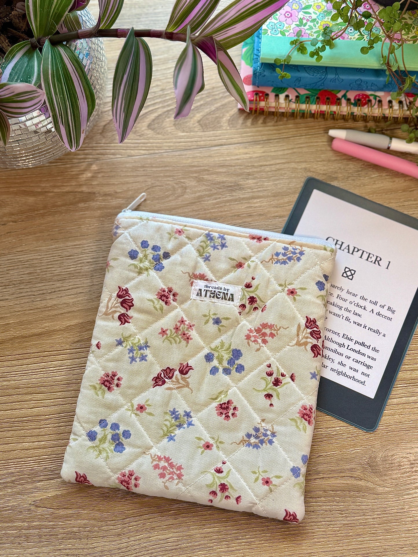 Vintage Florals Kindle Sleeve