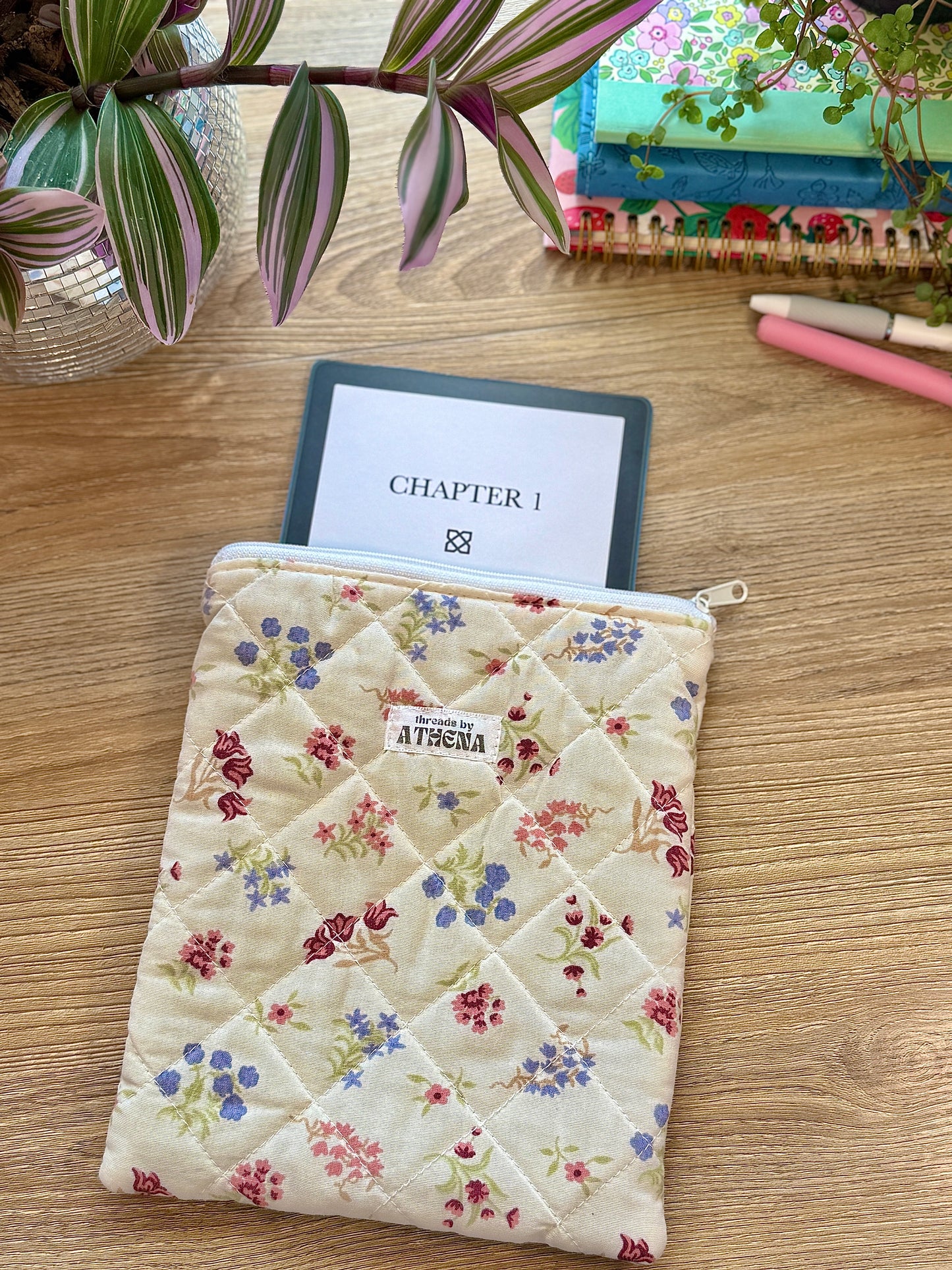 Vintage Florals Kindle Sleeve