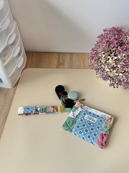 Demeter Patchwork Wristlet