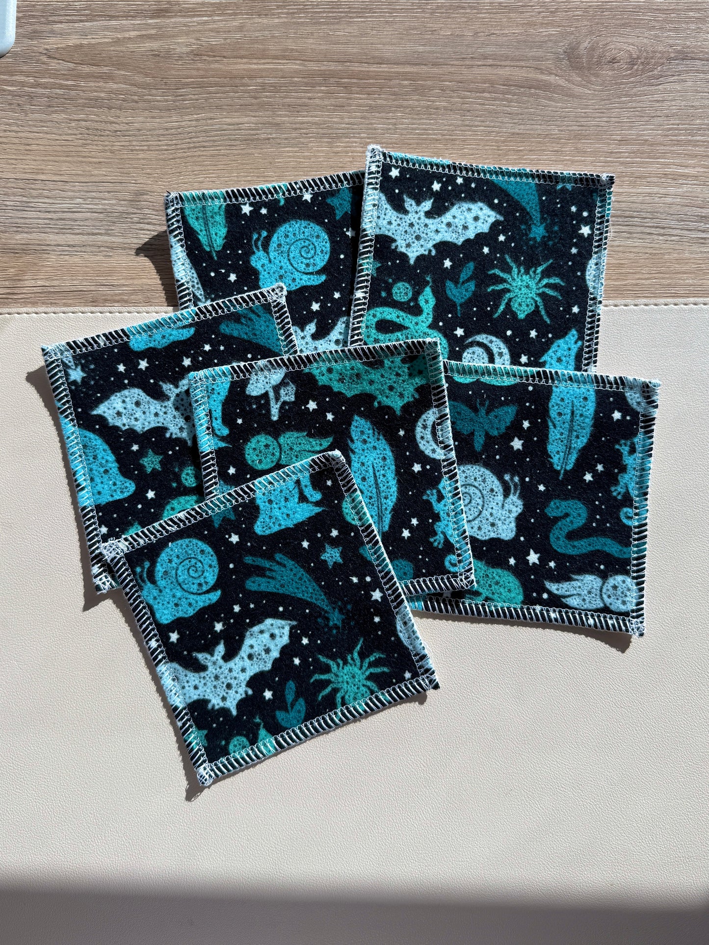 Reusable Makeup Wipes Set