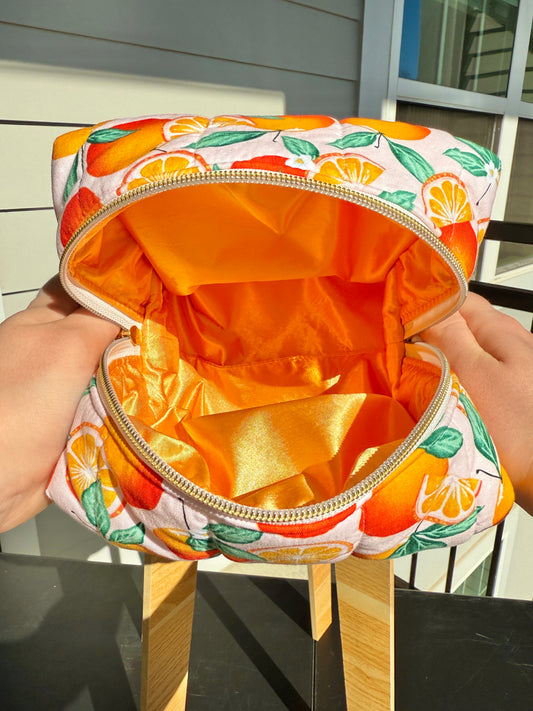 Valencia Oranges Boxy Pouch