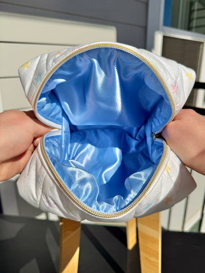 Pastel Stars Boxy Pouch