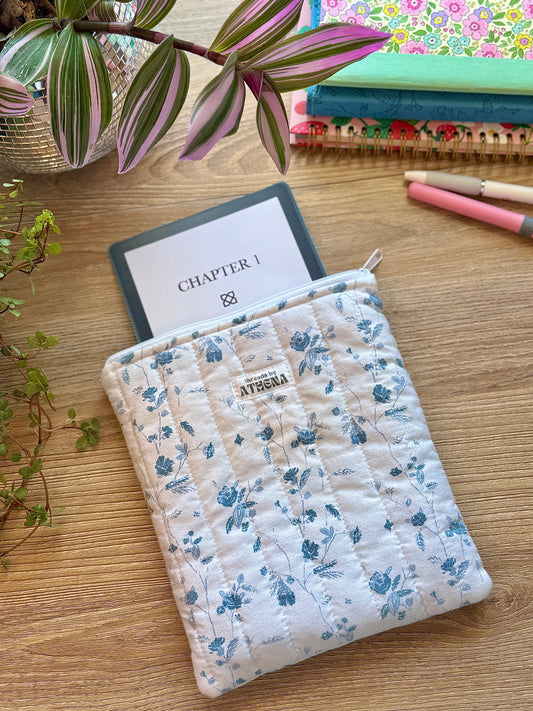 Blue Florals Kindle Sleeve