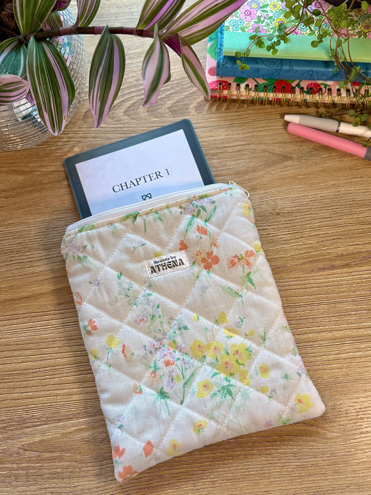 Pastel Meadow Kindle Sleeve