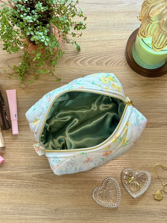 Pastel Meadow Boxy Pouch