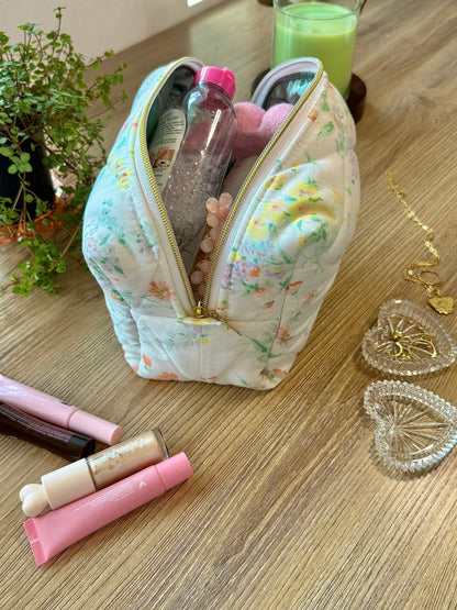 Pastel Meadow Boxy Pouch