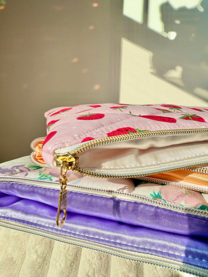 Tossed Strawberries Laptop Sleeve