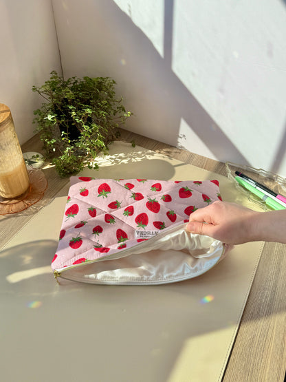 Tossed Strawberries Laptop Sleeve