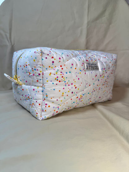 Rainbow Sprinkles Boxy Pouch