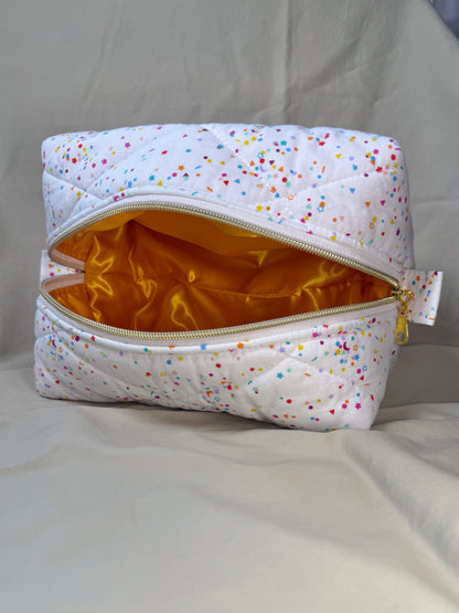 Rainbow Sprinkles Boxy Pouch