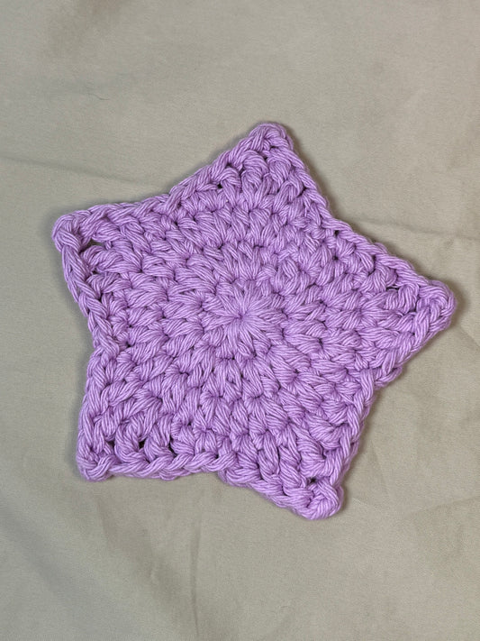 Star Crocheted Coaster
