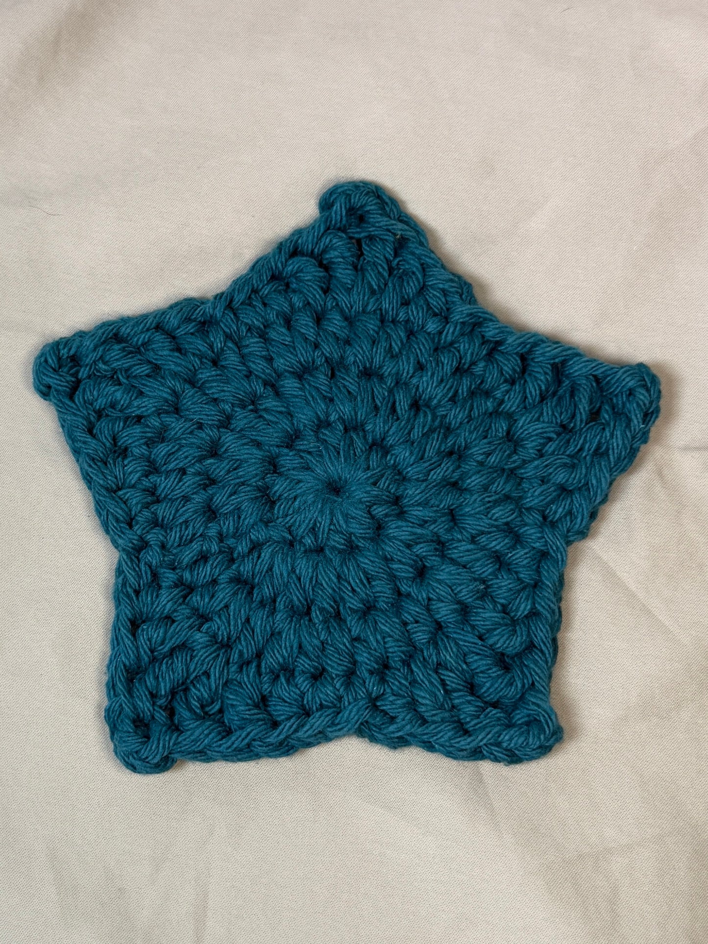 Star Crocheted Coaster
