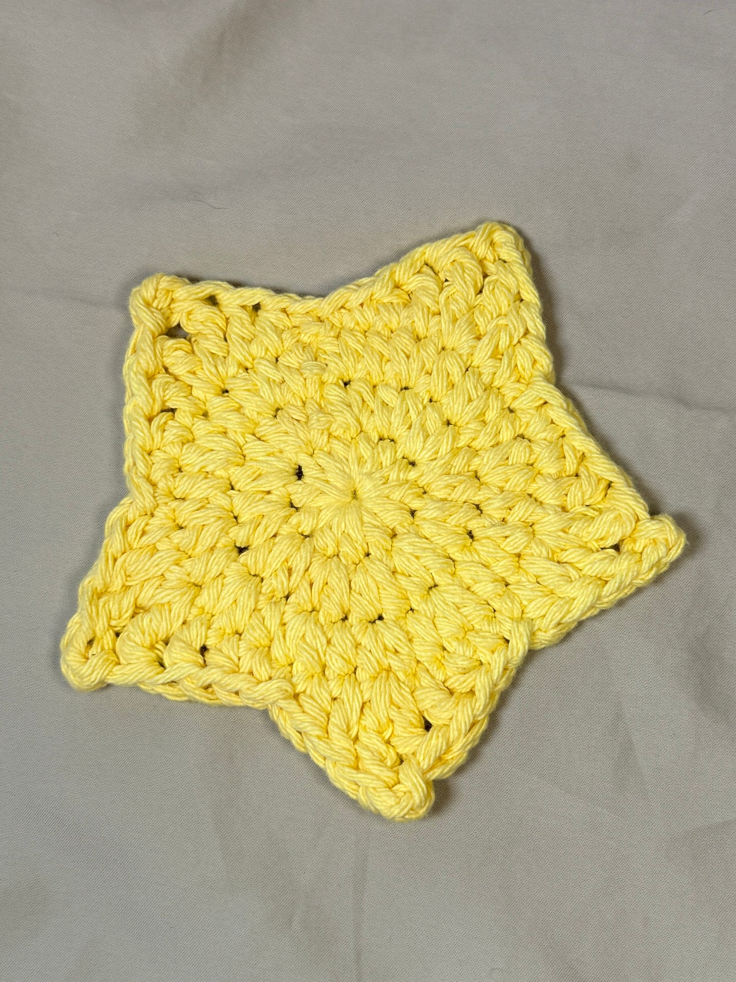 Star Crocheted Coaster