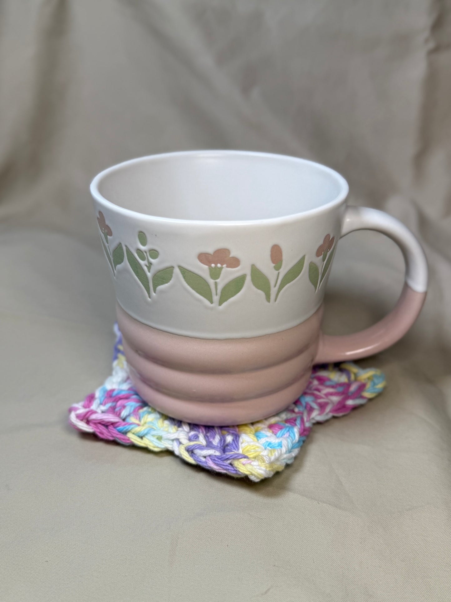 Star Crocheted Coaster