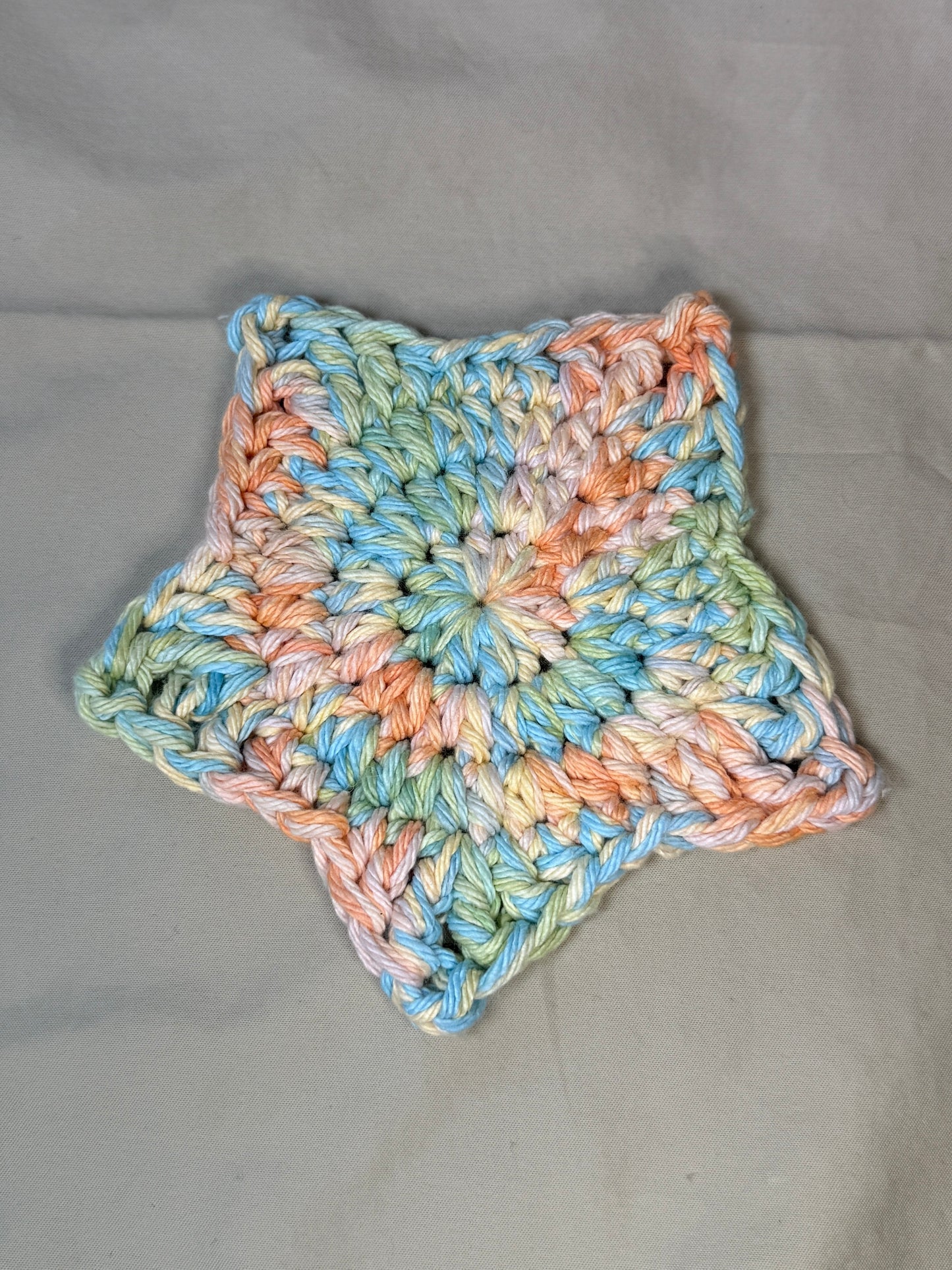 Star Crocheted Coaster